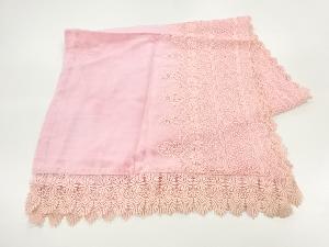 ビロードレース花模様ショール